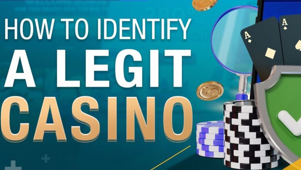 How to identify legit online casino