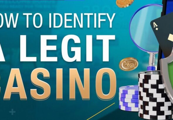 How to identify legit online casino